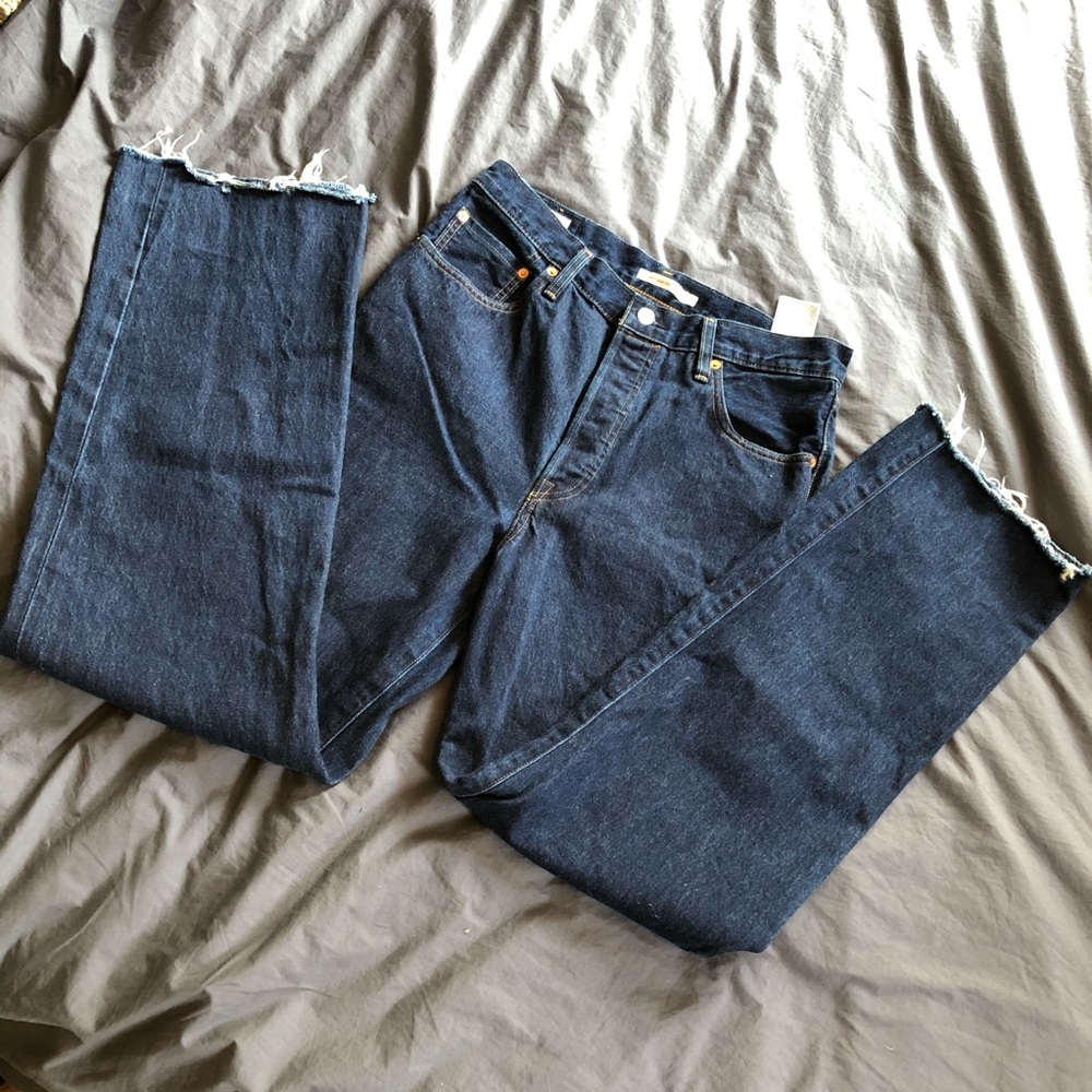 Levi’s Ribcage Straight 100% Cotton Jeans